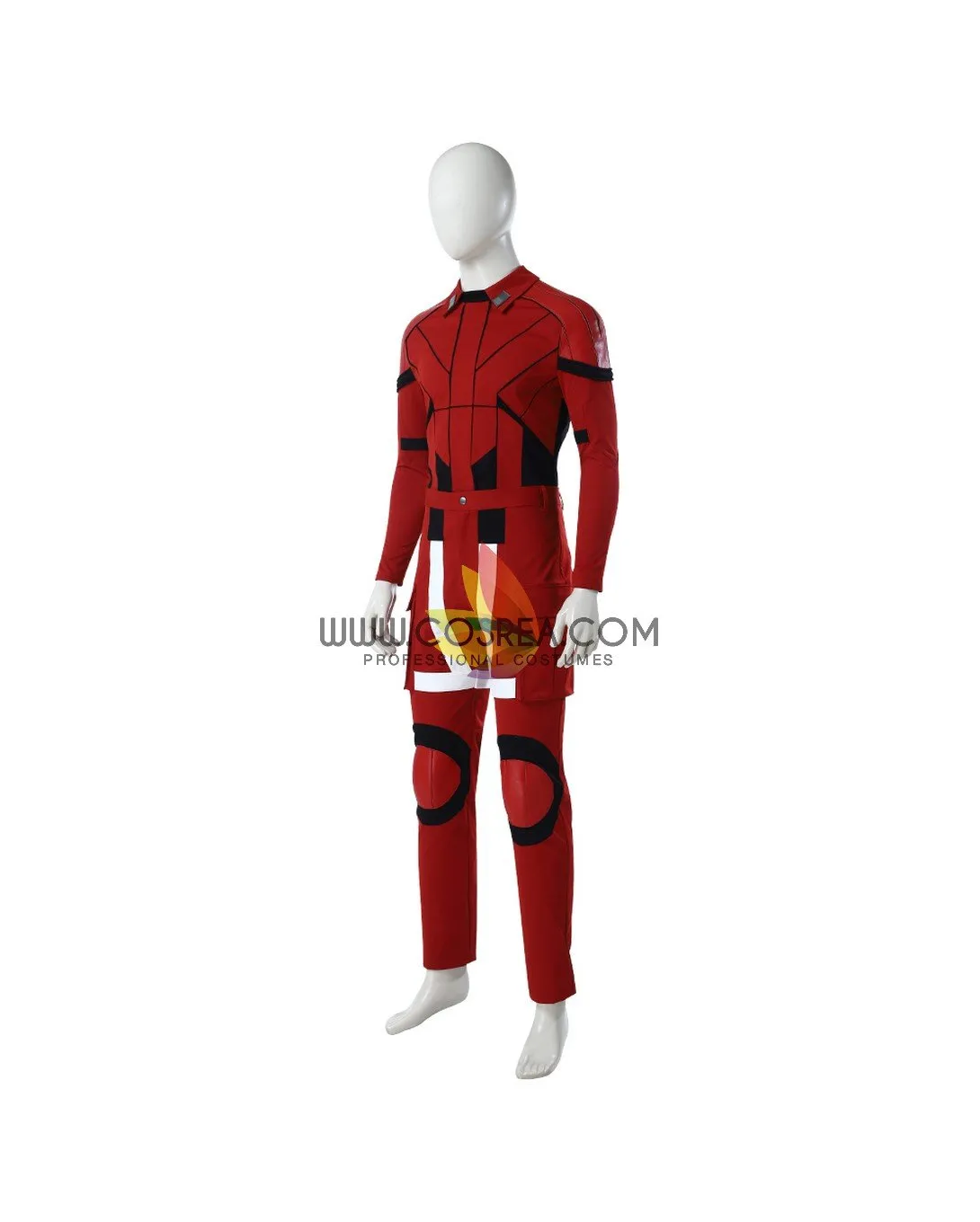 Red Guardian Black Widow Movie Version Cosplay Costume