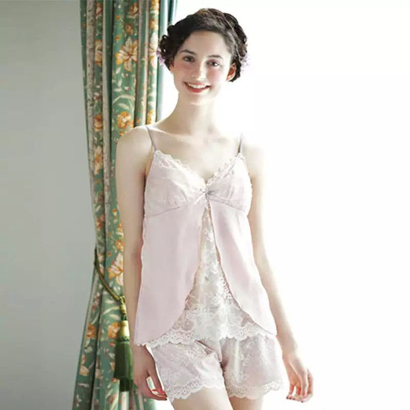 refinement Japanese style bra shining mesh bra set lingerie pyjamas big size available