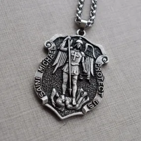 Saint Michael the Archangel Necklace (NOW ON SALE)