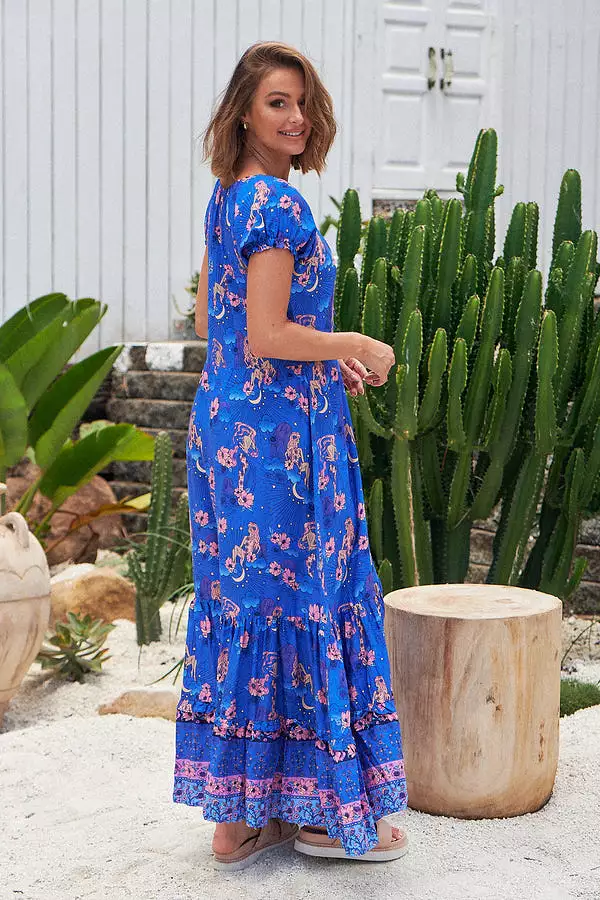 Saria Maxi Dress Soleil Print