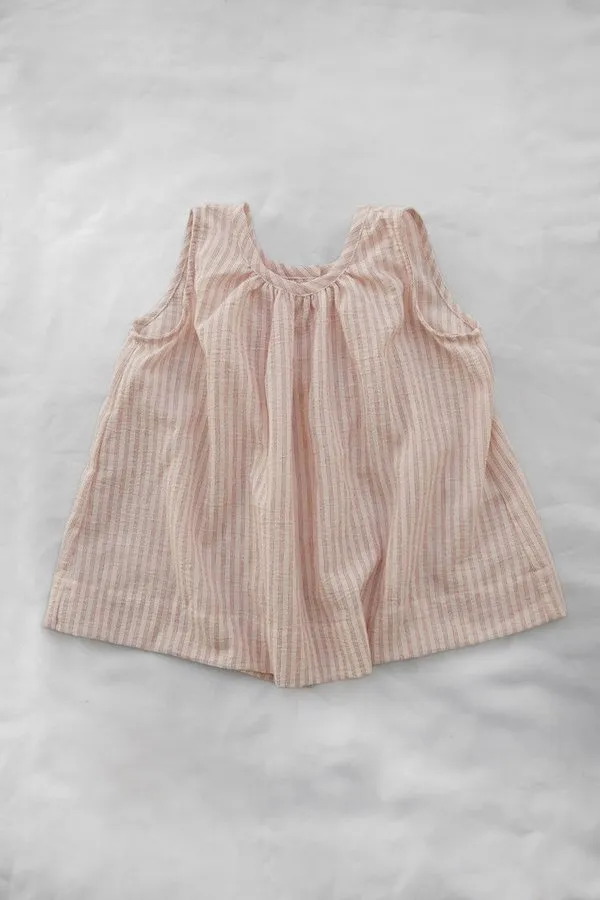 Skylar Baby & Kid's Camisole - Red Pinstripe