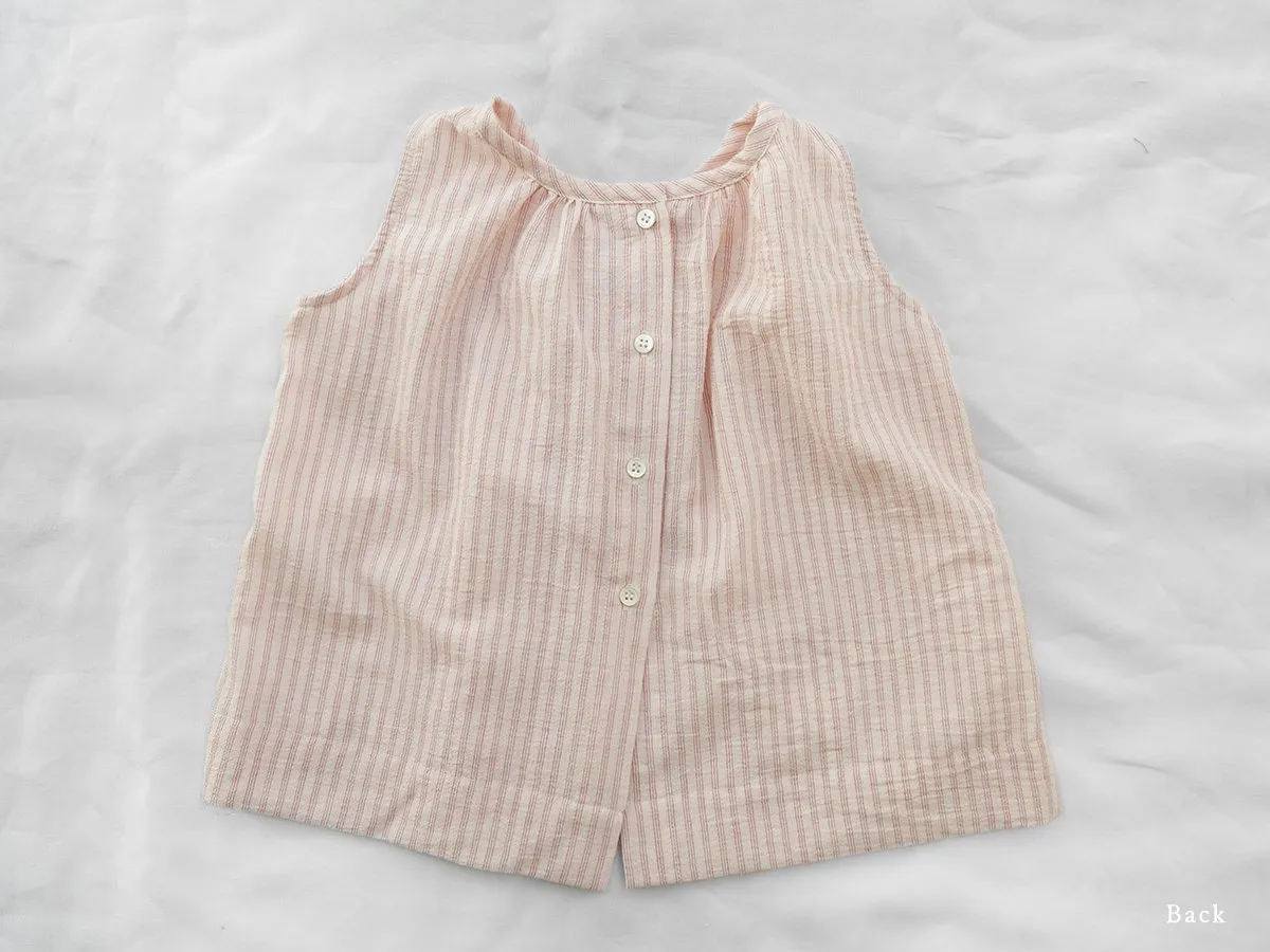 Skylar Baby & Kid's Camisole - Red Pinstripe