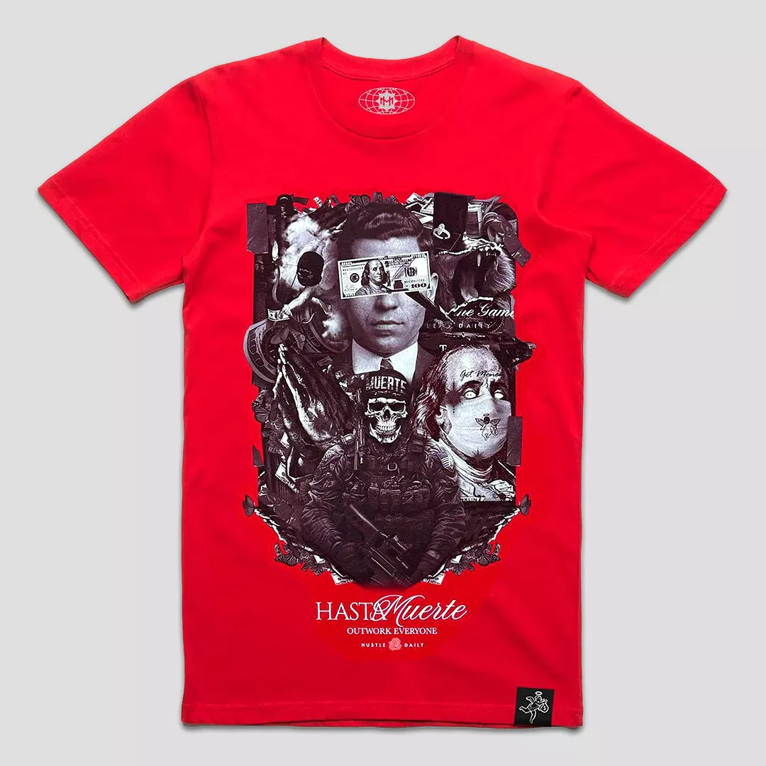 Soldier Collage Tee Red