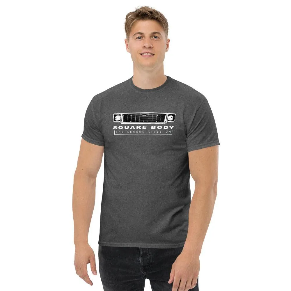 Square Body 73-75 Grille T-Shirt - The Legend Lives On