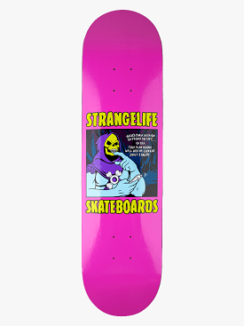 Strange Life Skeletor Graphic Deck - Pink