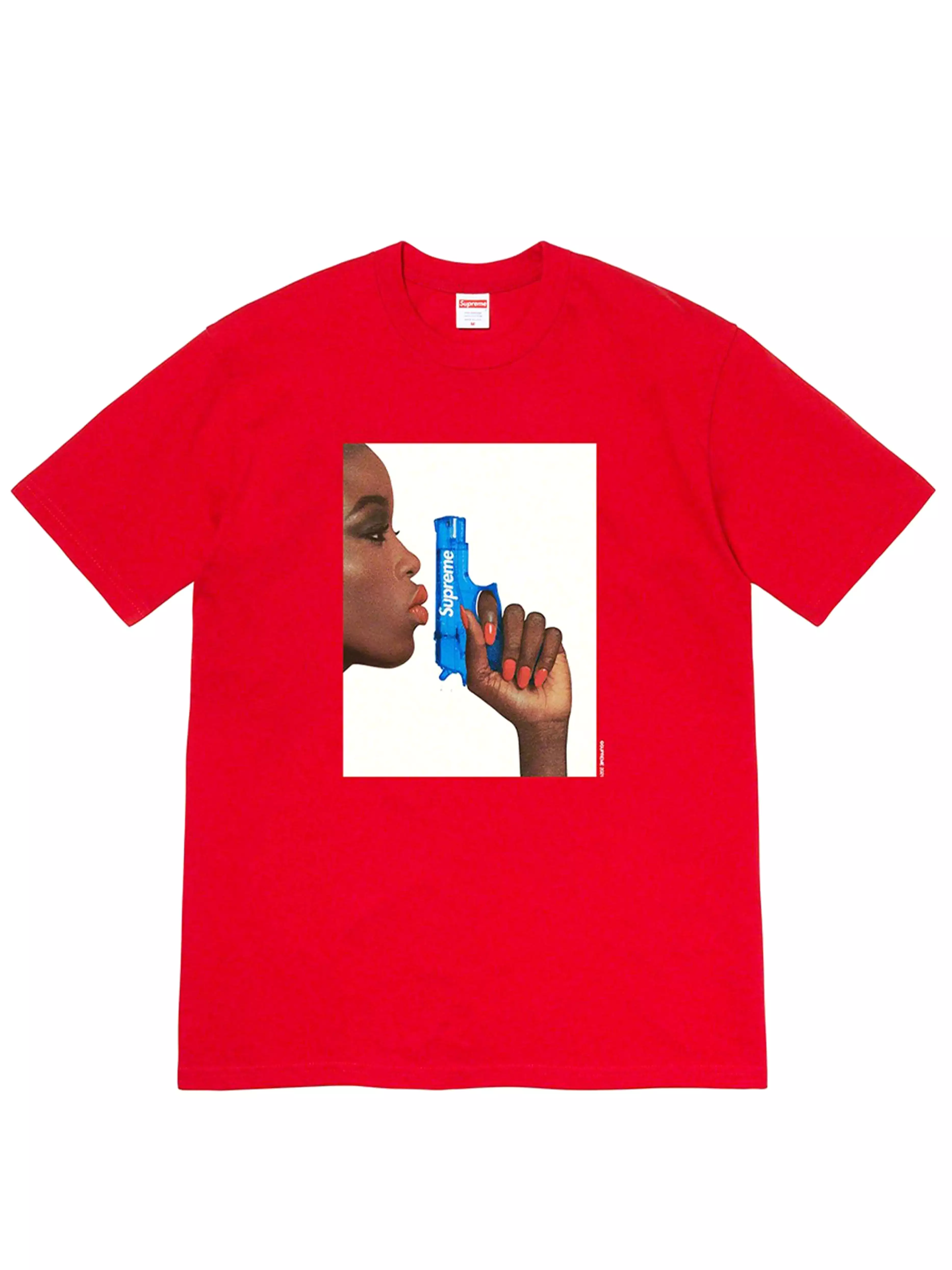 SUPREME WATER PISTOL TEE RED [SS21]