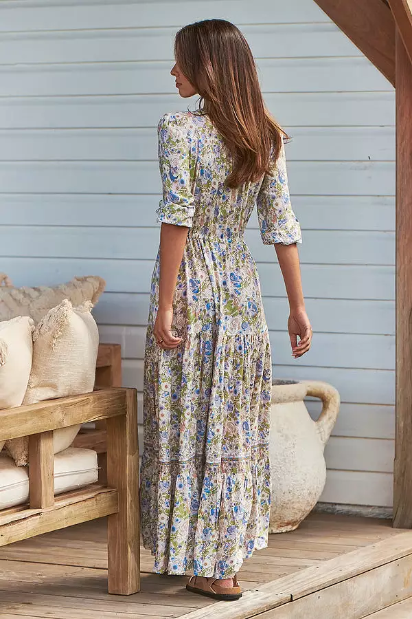 Tessa Maxi Dress Beachley Print