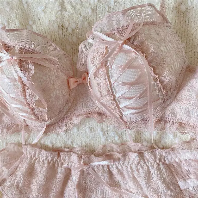 the ballet of Lolita bralette lingerie set