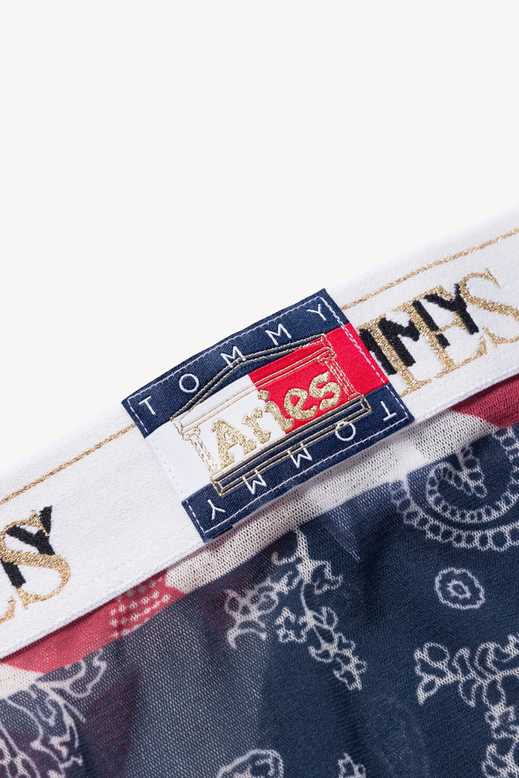 Tommy x Aries Bandana Sheer Mid Rise Briefs