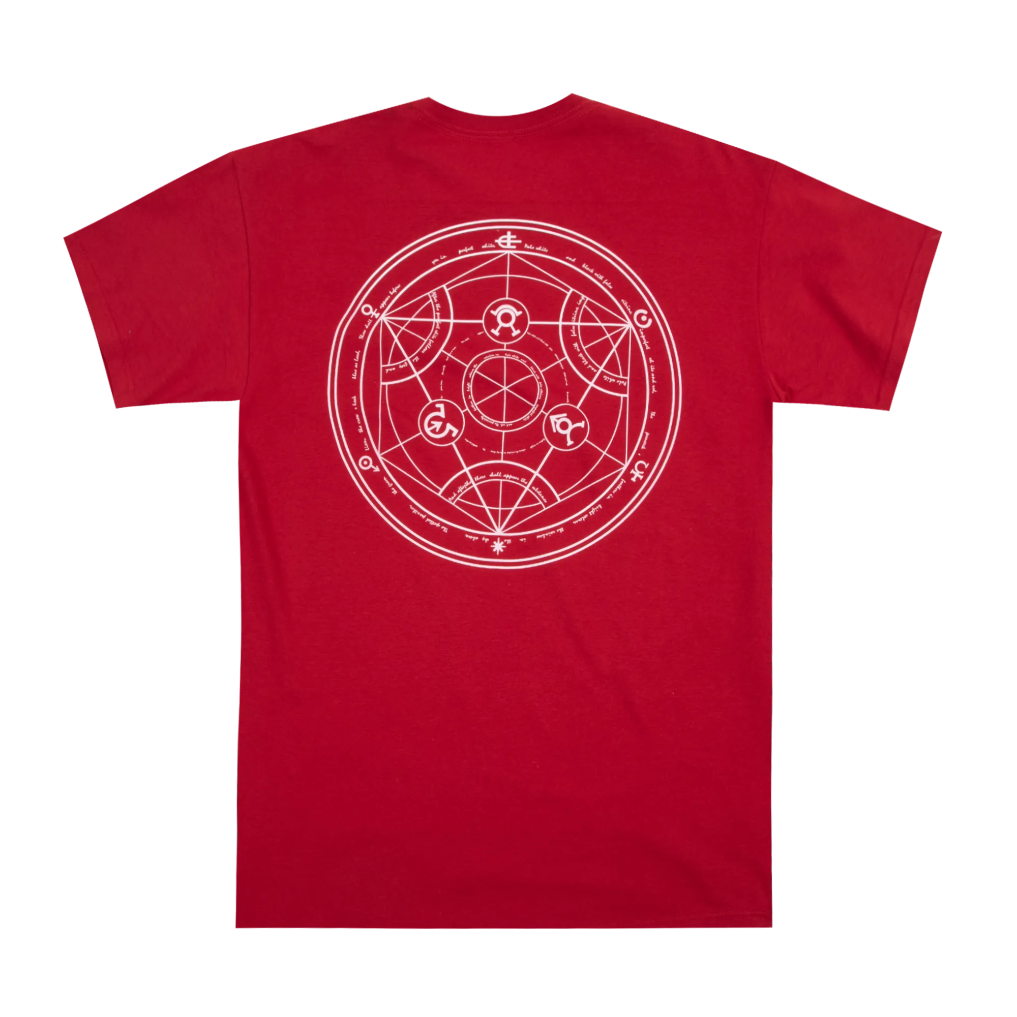 Transmutation Circle Red Tee