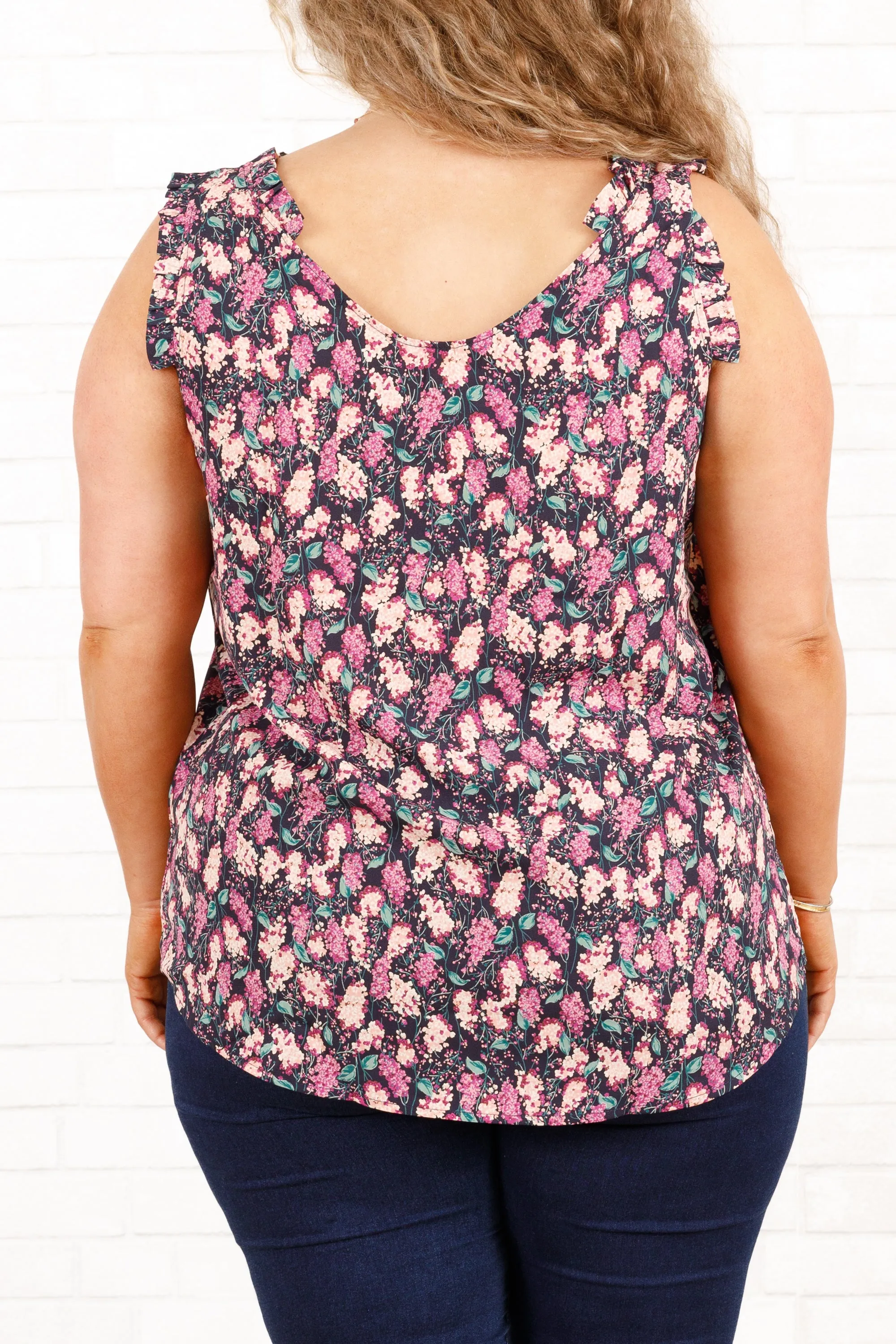 Uptown Meeting Top, Navy