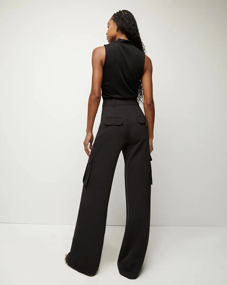 Veronica Beard - Saul Cargo Pant - Black