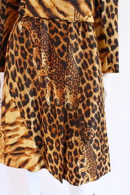 Vintage 60's Leopard print Coat