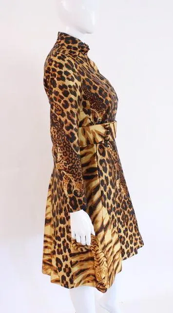 Vintage 60's Leopard print Coat