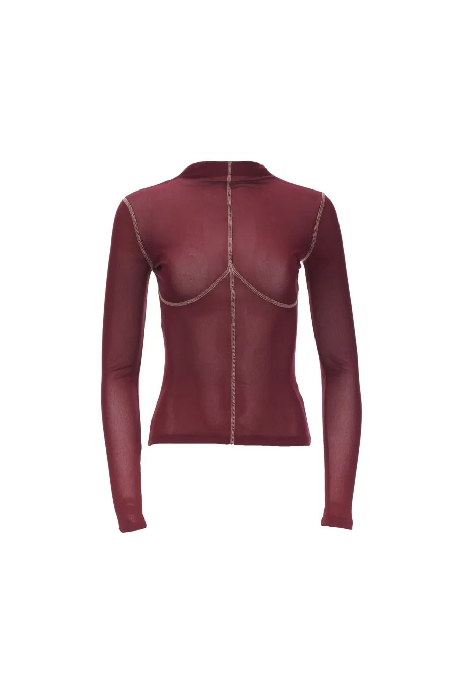 Women Atoir  | 002 Top Maroon