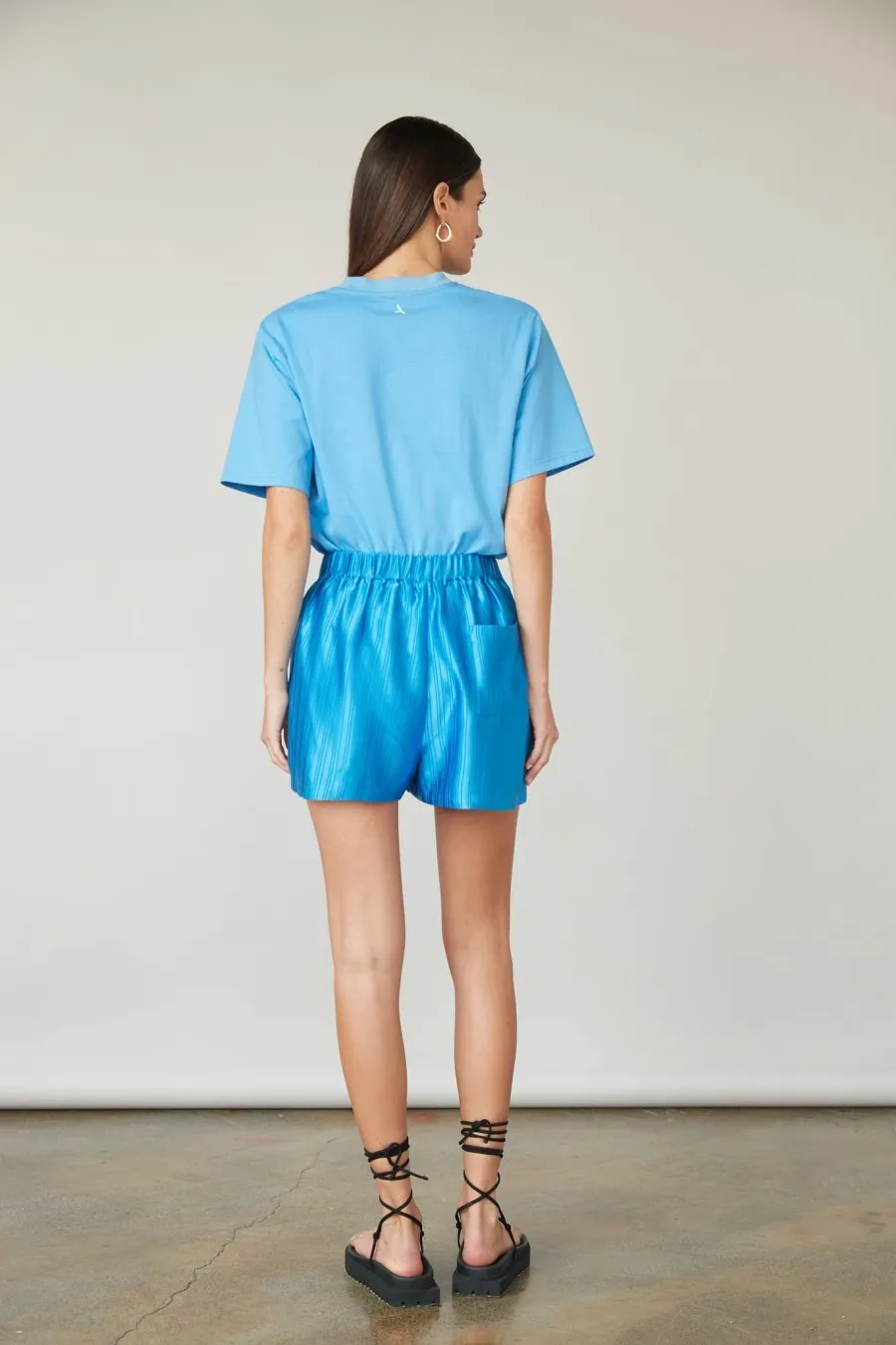 Women Atoir  | Nicki Tee Cerulean