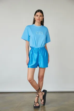 Women Atoir  | Nicki Tee Cerulean