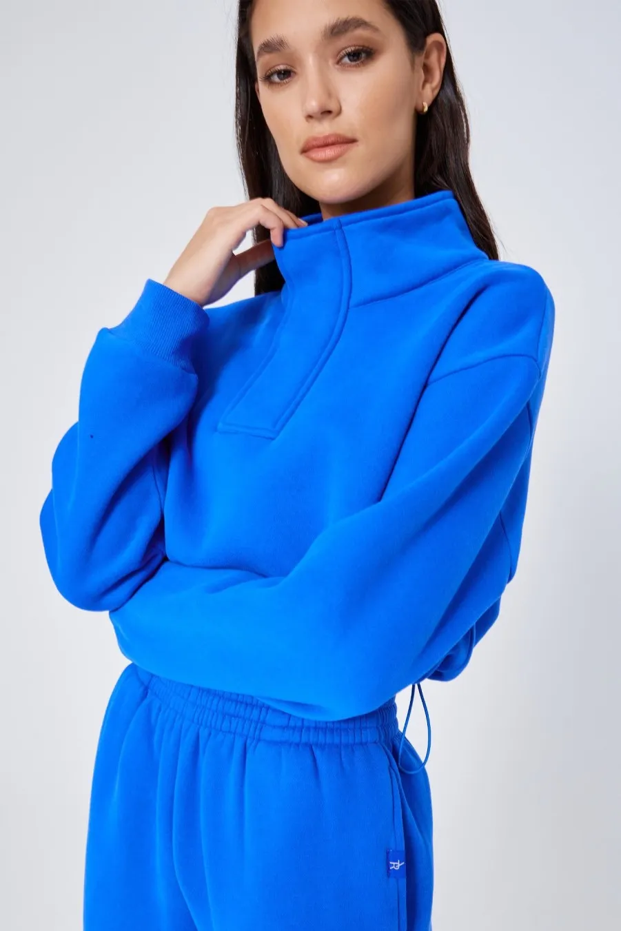 Women Atoir  | The Crop Cobalt