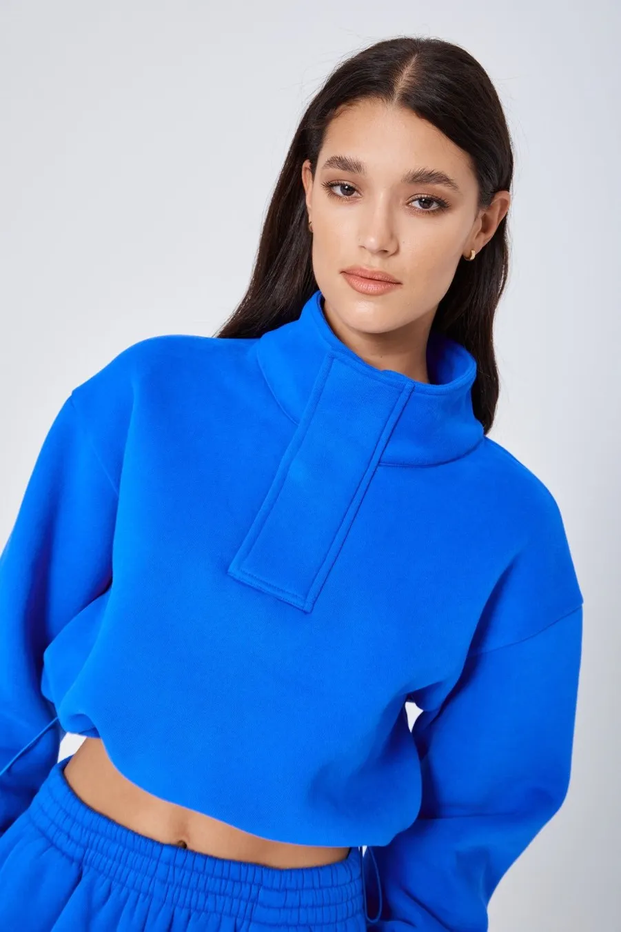 Women Atoir  | The Crop Cobalt