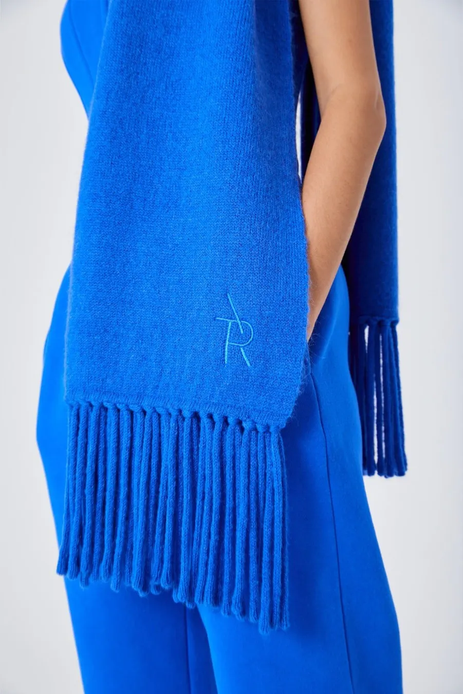 Women Atoir  | The Scarf Cobalt