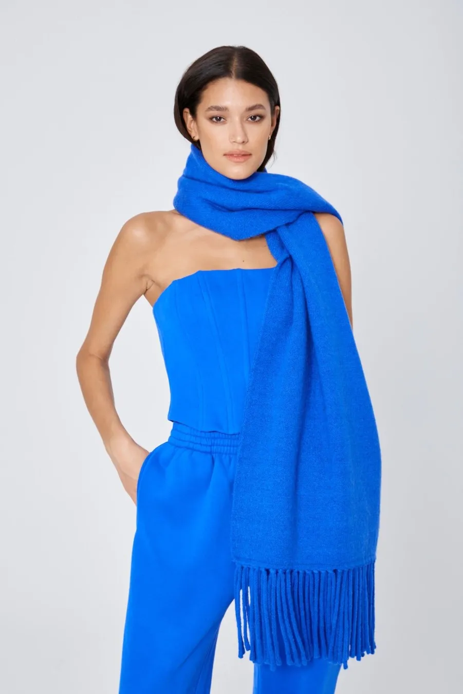 Women Atoir  | The Scarf Cobalt