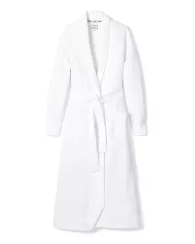 Women's Pima Ophelia Robe in White